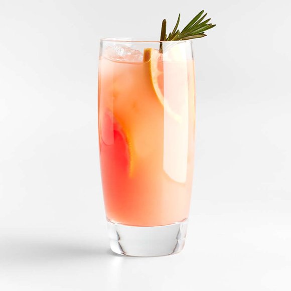 Set of 6 Crate and barrel Otis Highball Glass - Picture 1 of 9